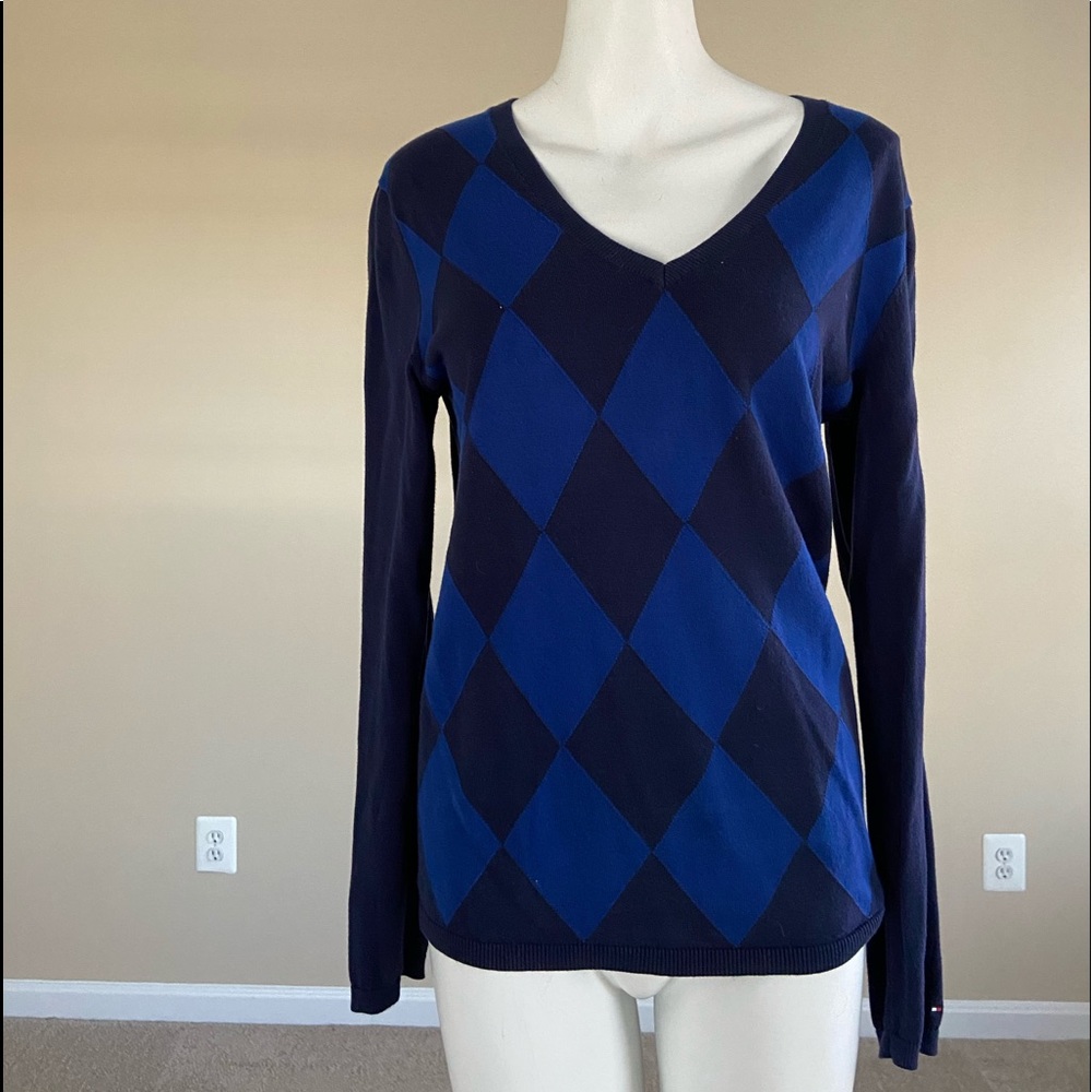 Navy blue sweater